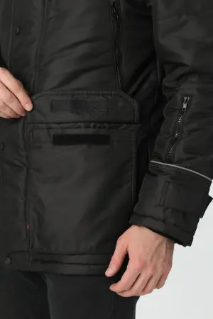 Куртка АЛЯСКА-ЛЮКС зимняя (черный)