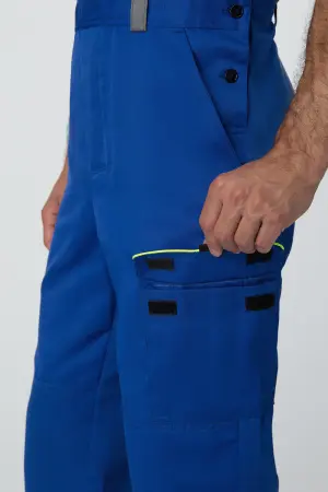 Костюм ПРАКТИК СОП с ПК (васильковый/серый)