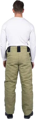 Костюм сварщика комбинированный спилок/брезент утепленный 2.6