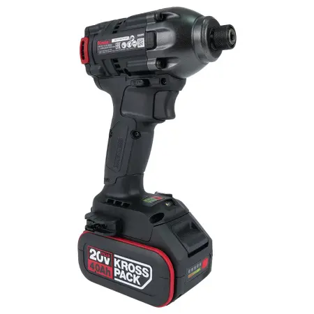 Аккумуляторный винтоверт KRESS KU290 20В 230Нм 2х4А/ч