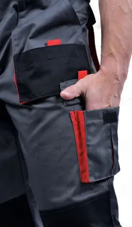 Полукомбинезон ХАМЕРТОН (серый/черный/красный) Полукомбинезон ХАМЕРТОН (серый/черный/красный)