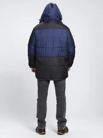 Куртка ЕВРОПА зимняя (т.синий/черный)