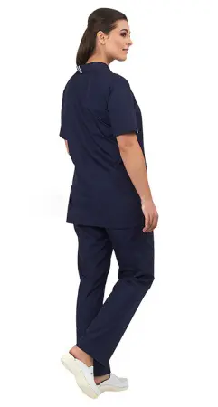 Костюм АУРА женский с БР (т.синий) женские медицинские