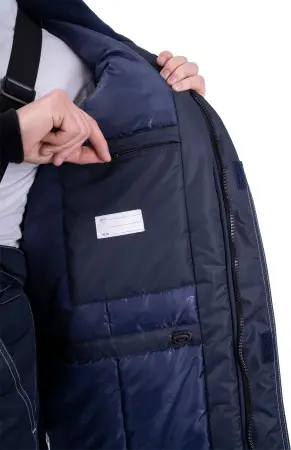 Костюм СТАРАТЕЛЬ ИМПОРТ зимний с БР (синий/василёк)