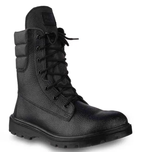 Ботинки АРСЕНАЛ ПУ нат.кожа иск.мех с ТП (черный)