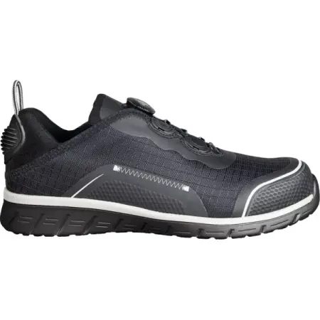 Полуботинки SAFETY JOGGER LIGERO2 S1P LOW TLS с BOA (черный)