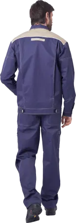 Костюм ДОКЕР с ПК (т.синий/бежевый)