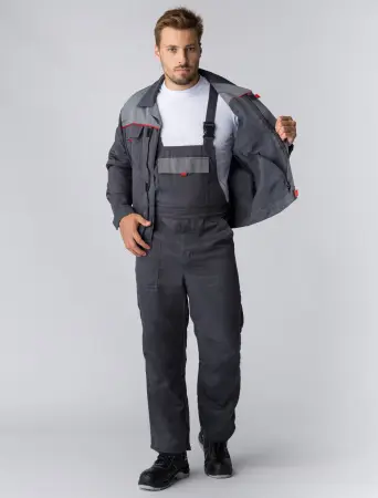 Костюм ФЛОФТ-2 с ПК (т.серый/серый) Костюм ФЛОФТ-2 с ПК (т.серый/серый)