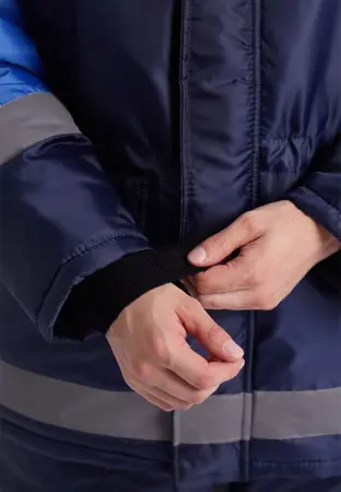 Костюм СКАНДИН-СОП зимний с ПК (т.синий/василек)