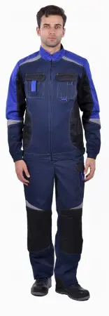 Костюм ФАВОРИТ-МЕГА ST (ФОРМУЛА) с ПК арт. ЗМим-1 (синий/васильковый/черный)