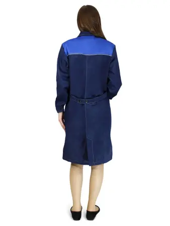 Халат НОВА женский (синий/василек)