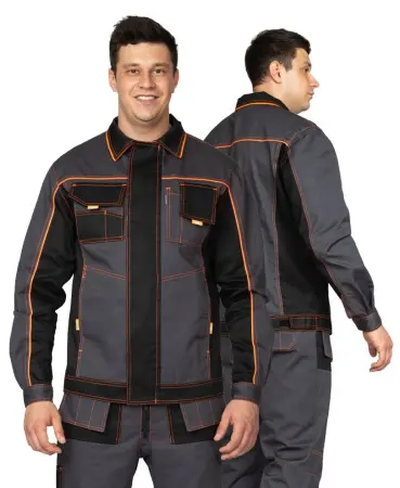 Костюм БРЕНД 2 2020 с ПК (т.серый/чёрный) Костюм БРЕНД 2 2020 с ПК (т.серый/чёрный)