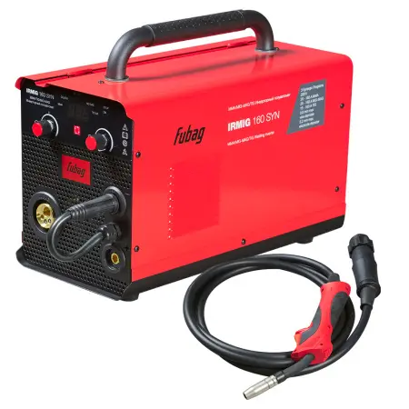 Сварочный полуавтомат FUBAG IRMIG 160 SYN с горелкой 150 А 3м