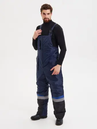 Костюм ГРАДУС зимний с ПК (синий/черный/василек)