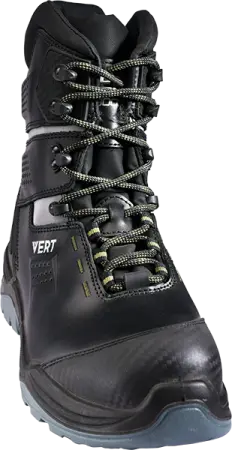 Ботинки VERT высокий берец шерст.мех с КП и КС (черный)