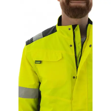 Куртка BRODEKS KS 225 сигнальная (желтый/черный)