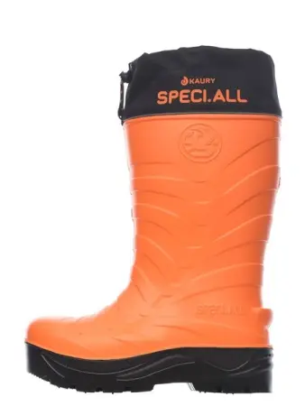 Сапоги SPECI.ALL ПУ зимние ЭВА с КП (оранжевый)