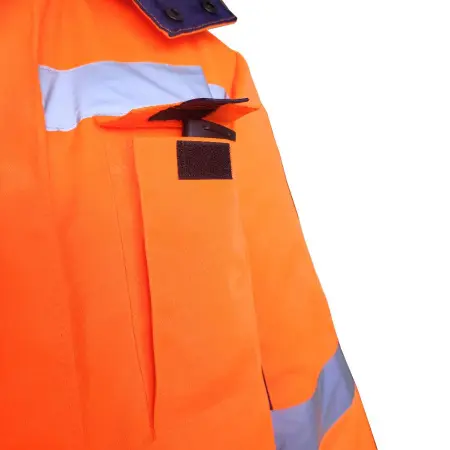 Костюм МЕТЕО зимний с ПК (оранжевый/синий)