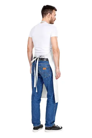 Фартук поварской АРГО (белый) Фартук поварской АРГО (белый)