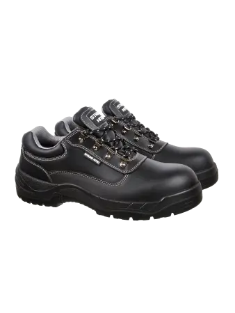 Полуботинки STRONG NITRO ПУ/Нитрил с КП и КС (черный/серый)