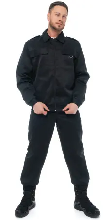 Костюм ОХРАННИК с БР (черный)