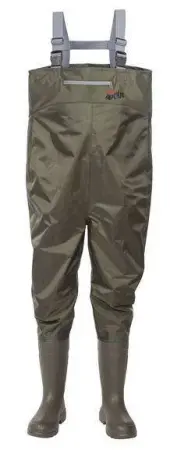 Полукомбинезон рыбацкий TORVI ПЕРЕКАТ ЭВА/ТЭП + Нейлон (оливковый)