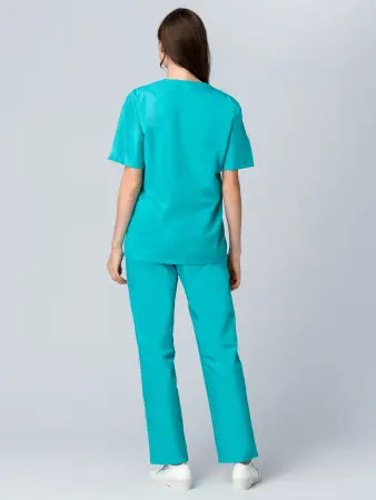 Костюм хирурга (бирюзовый) мужские медицинские