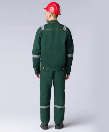 Костюм РЕСПЕКТ с БР (т.зеленый/оранжевый) Костюм РЕСПЕКТ с БР (т.зеленый/оранжевый)