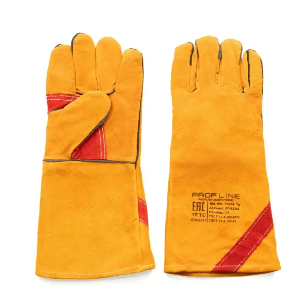 Перчатки PROFLINE LEADER спилковые