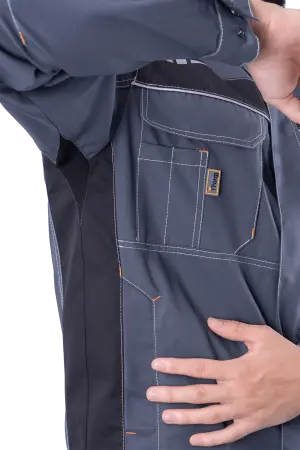 Куртка ПЕРФЕКТ (серый/черный)