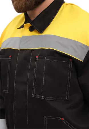 Костюм ЛЕГИОН с ПК (черный/желтый)