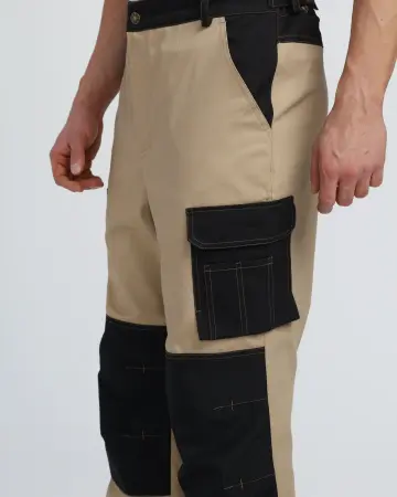 Брюки МИЛАН CH (бежевый/черный)