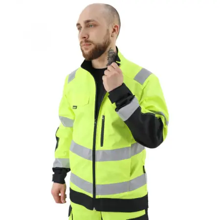Куртка BRODEKS KS 218 (желтый/черный) Куртка BRODEKS KS 218 (желтый/черный)
