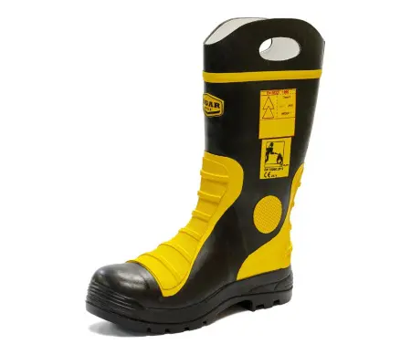 Сапоги TIGAR® FIREFIGHTER 2 81502 с МП (черный/желтый)