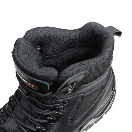 Ботинки ЛИДЕР WG2-01-LHM-1 ПУ-Резина шерст.мех (черный)