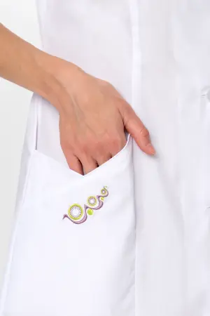 Халат ЮНОНА (белый) женские медицинские