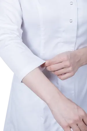 Халат ПАОЛА (белый) женские медицинские