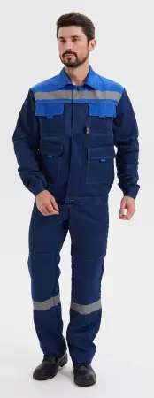 Костюм НОВА с СОП, с БР (т.синий/василёк)