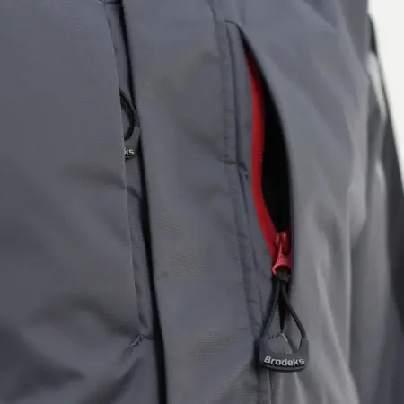 Куртка BRODEKS KW 231 зимняя (серый/черный)
