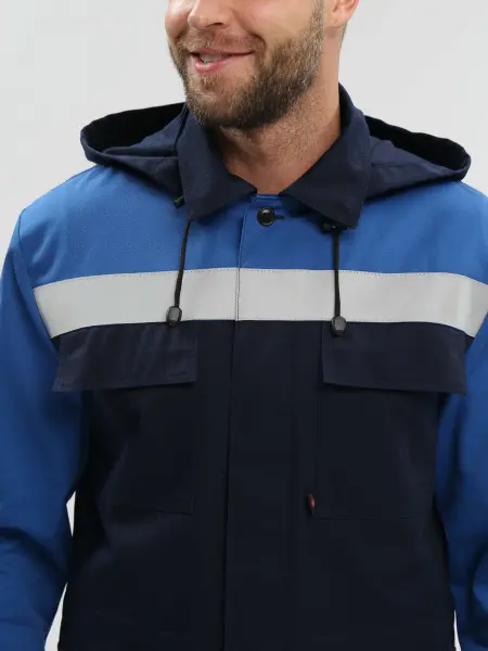 Костюм ЭКСПЕРТ-АНИСТАТ МВО NEW с ПК (т.синий/васильковый)