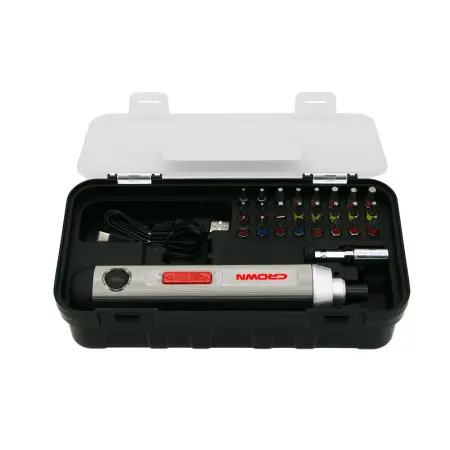 Аккумуляторный шуруповерт CROWN CT22033 IMC 3,6В Li-ion 2,0Ач micro-USB 0-200об/мин Аккумуляторный шуруповерт CROWN CT22033 IMC 3,6В Li-ion 2,0Ач micro-USB 0-200об/мин