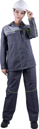 Куртка ТУРБО женская (серый)