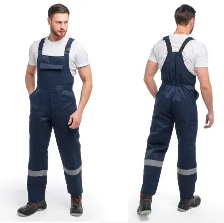 Костюм СТАНДАРТ-2 с СОП с ПК (т.синий/васильковый)