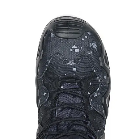 Ботинки ЛИДЕР 174 ПУ-Резина утепленные (кмф черный)