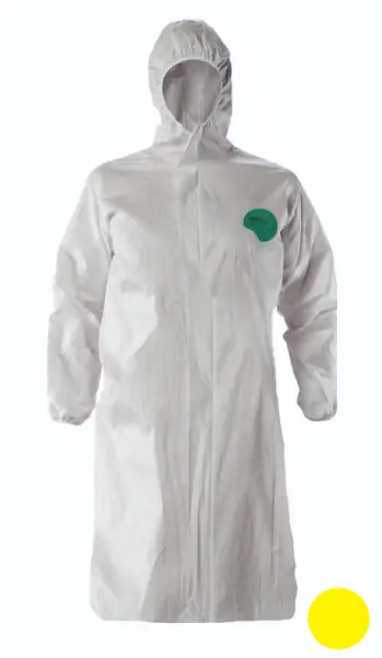 Халат INVICTA RUMAX с капюшоном (желтый)