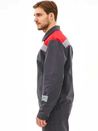 Костюм ЛИПЕЦК-2 СОП CH с ПК (т.серый/красный) Костюм ЛИПЕЦК-2 СОП CH с ПК (т.серый/красный)