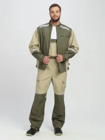 Куртка ЧЕЛСИ CH (хаки/бежевый)