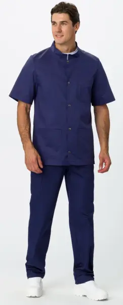 Костюм MEDLINE САНСАРА-001 с БР (т.синий) мужские медицинские Костюм MEDLINE САНСАРА-001 с БР (т.синий) мужские медицинские