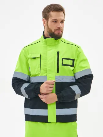 Костюм сигнальный PROFLINE SPECIALIST-1 с БР (желтый/черный)