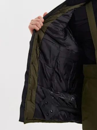 Костюм ДРИМ зимний с БР (хаки/черный)